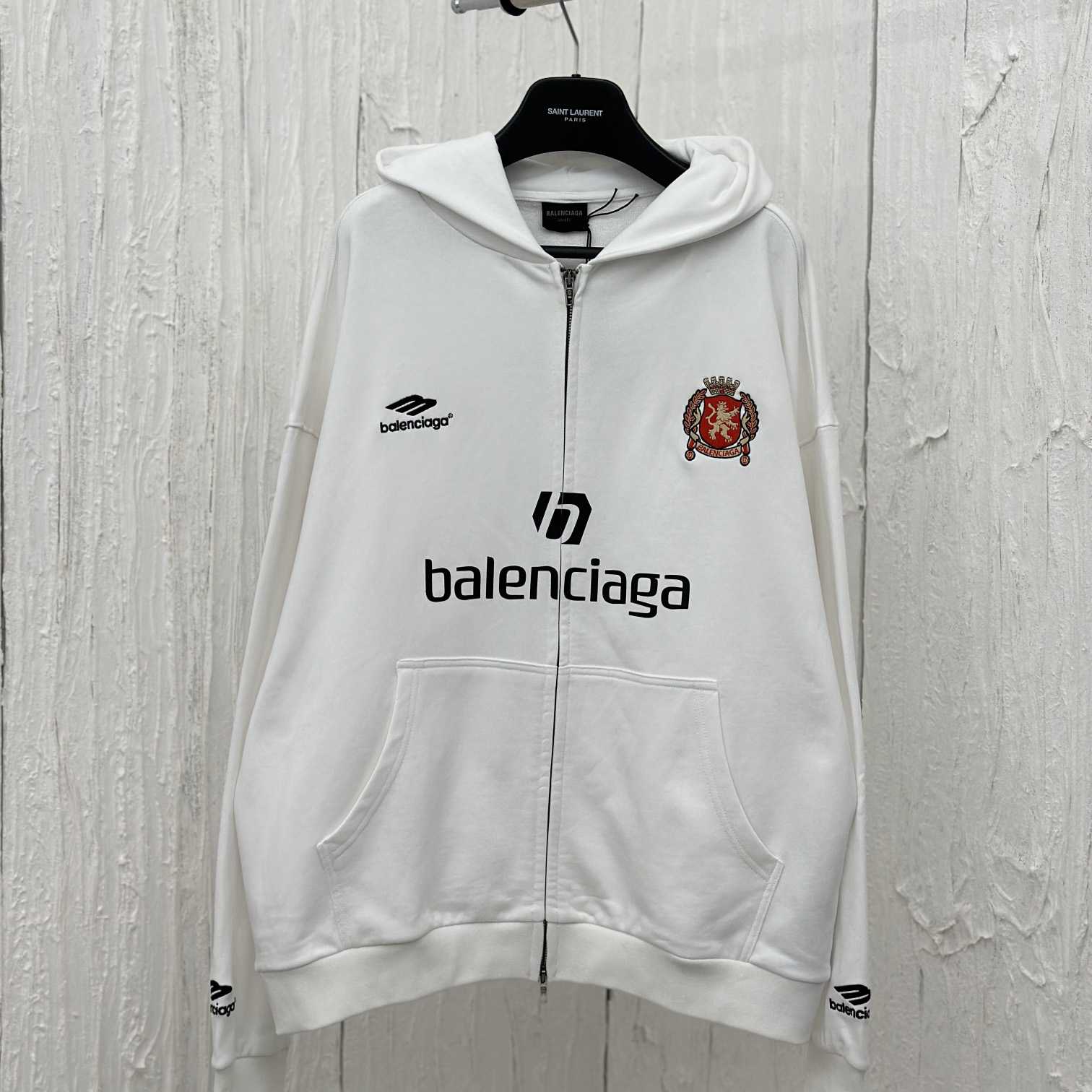 Balenciaga Soccer Zip-up Hoodie - PerfectKickZ