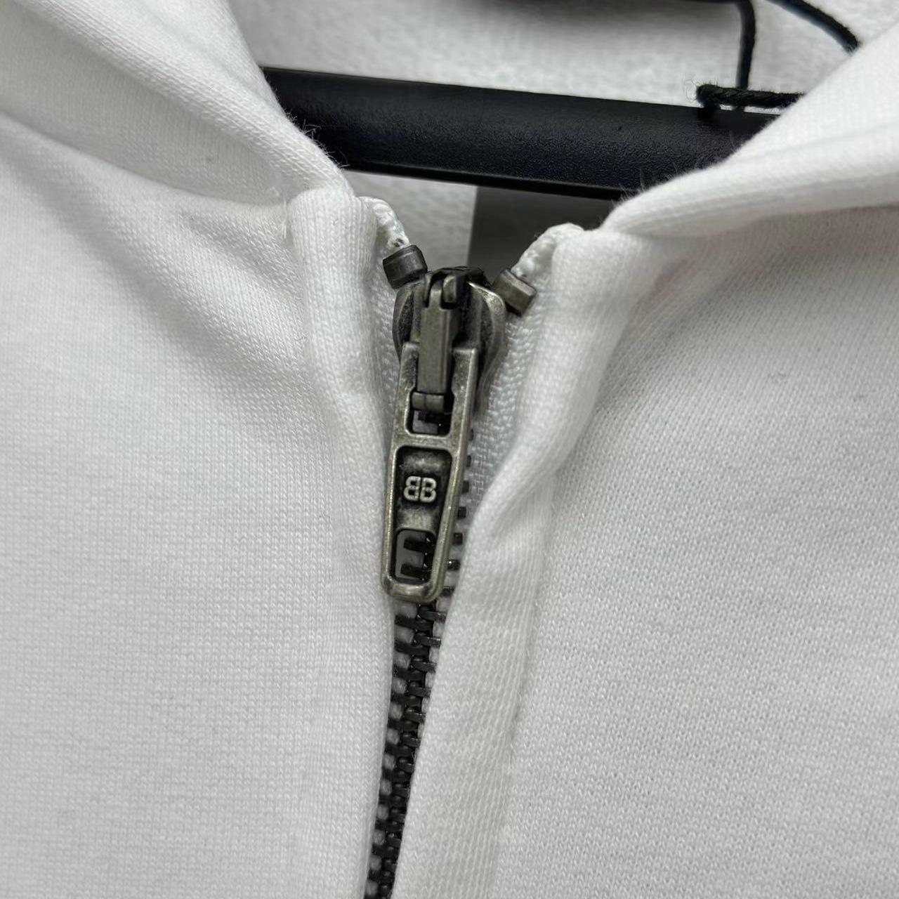 Balenciaga Soccer Zip-up Hoodie - PerfectKickZ