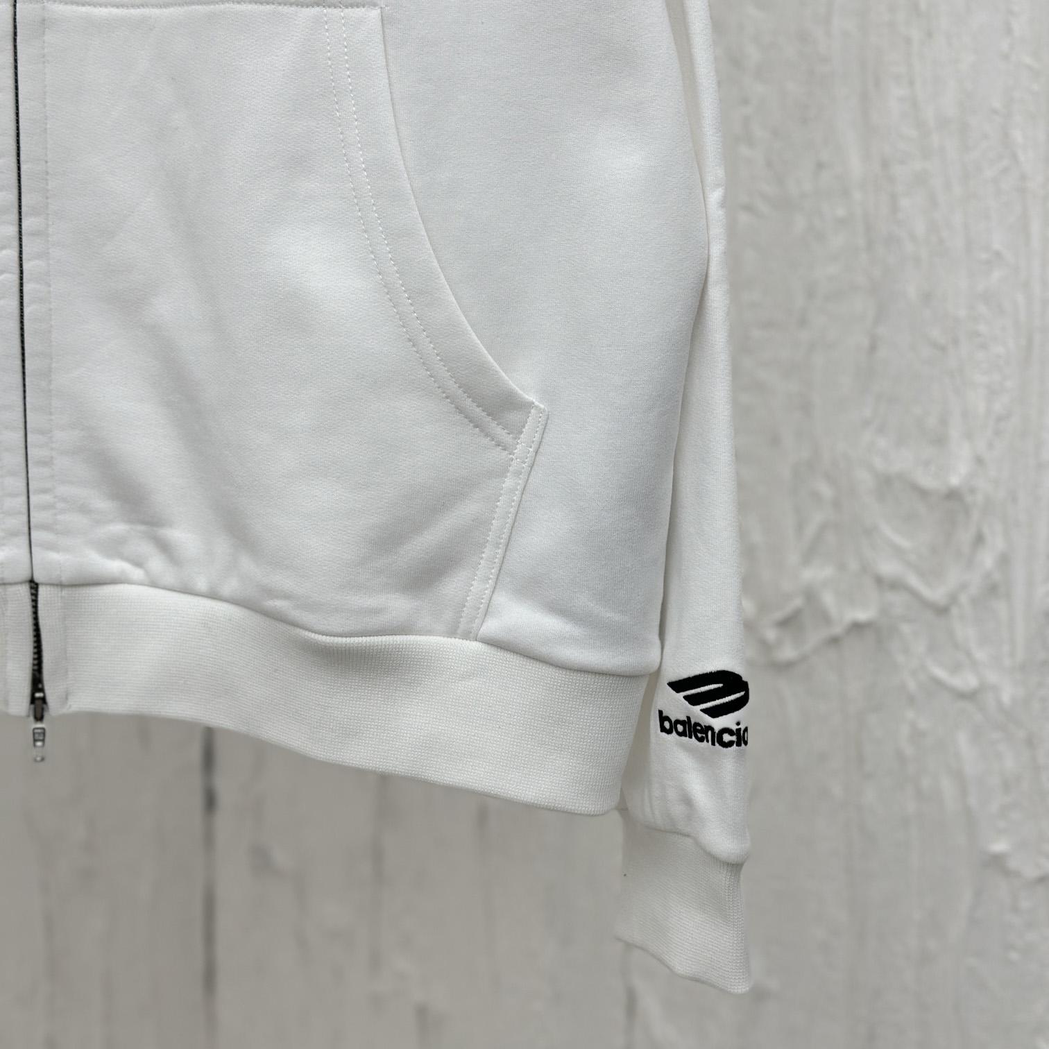 Balenciaga Soccer Zip-up Hoodie - PerfectKickZ