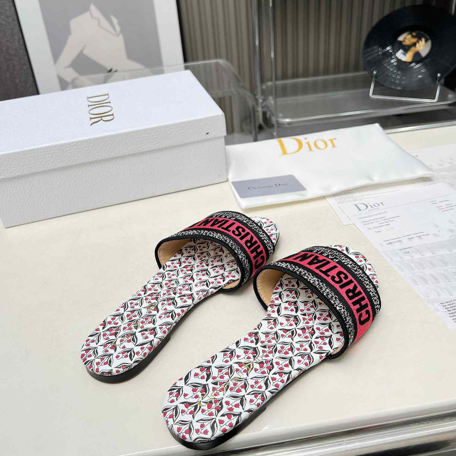 Dior Dioramour Dway Slide - PerfectKickZ
