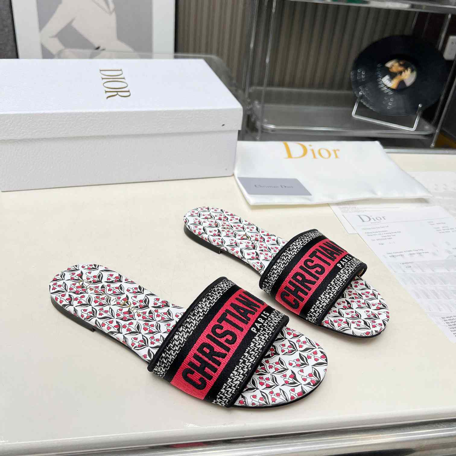 Dior Dioramour Dway Slide - PerfectKickZ