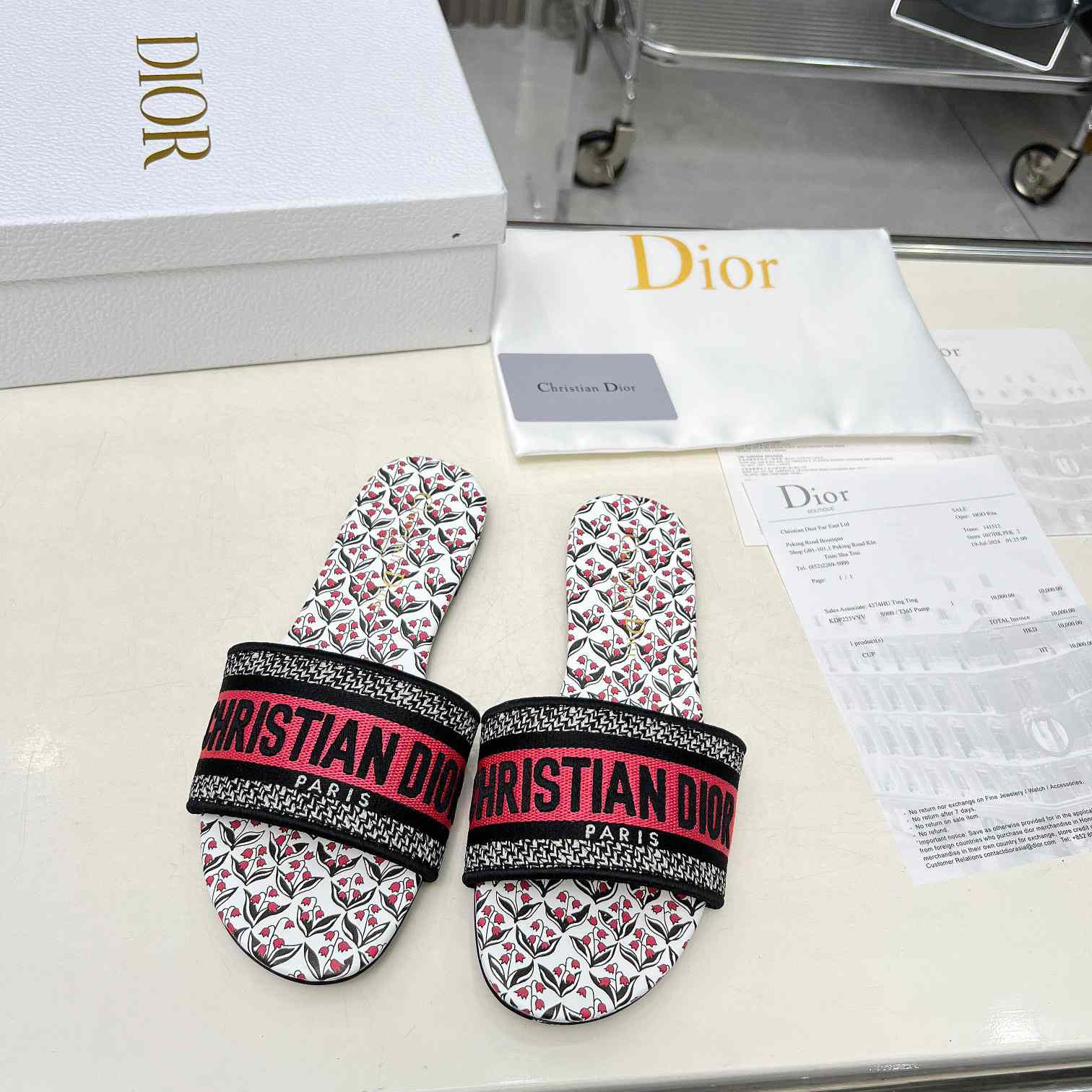 Dior Dioramour Dway Slide - PerfectKickZ