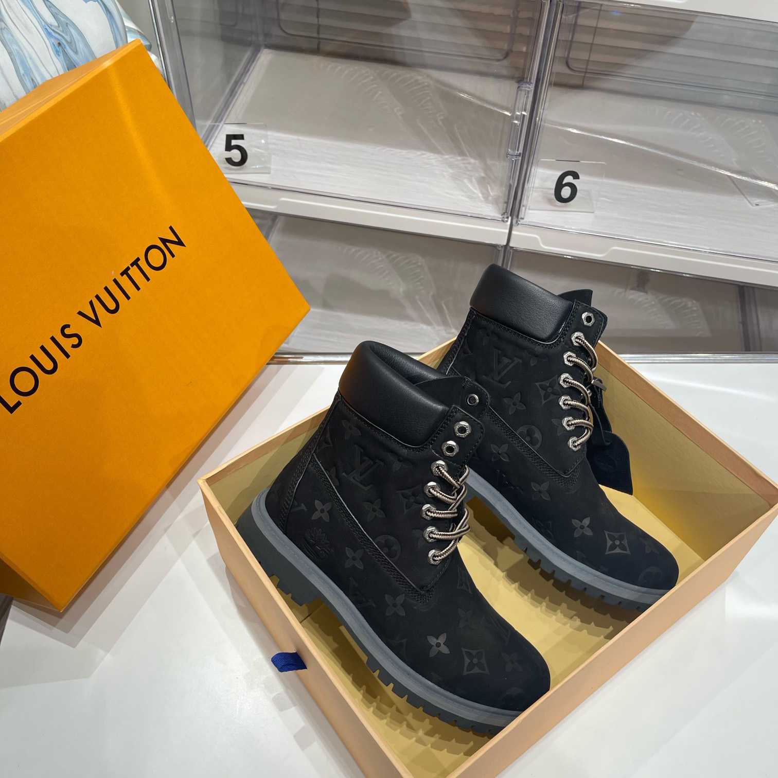 Louis Vuitton x Timberland Ankle Boot - PerfectKickZ