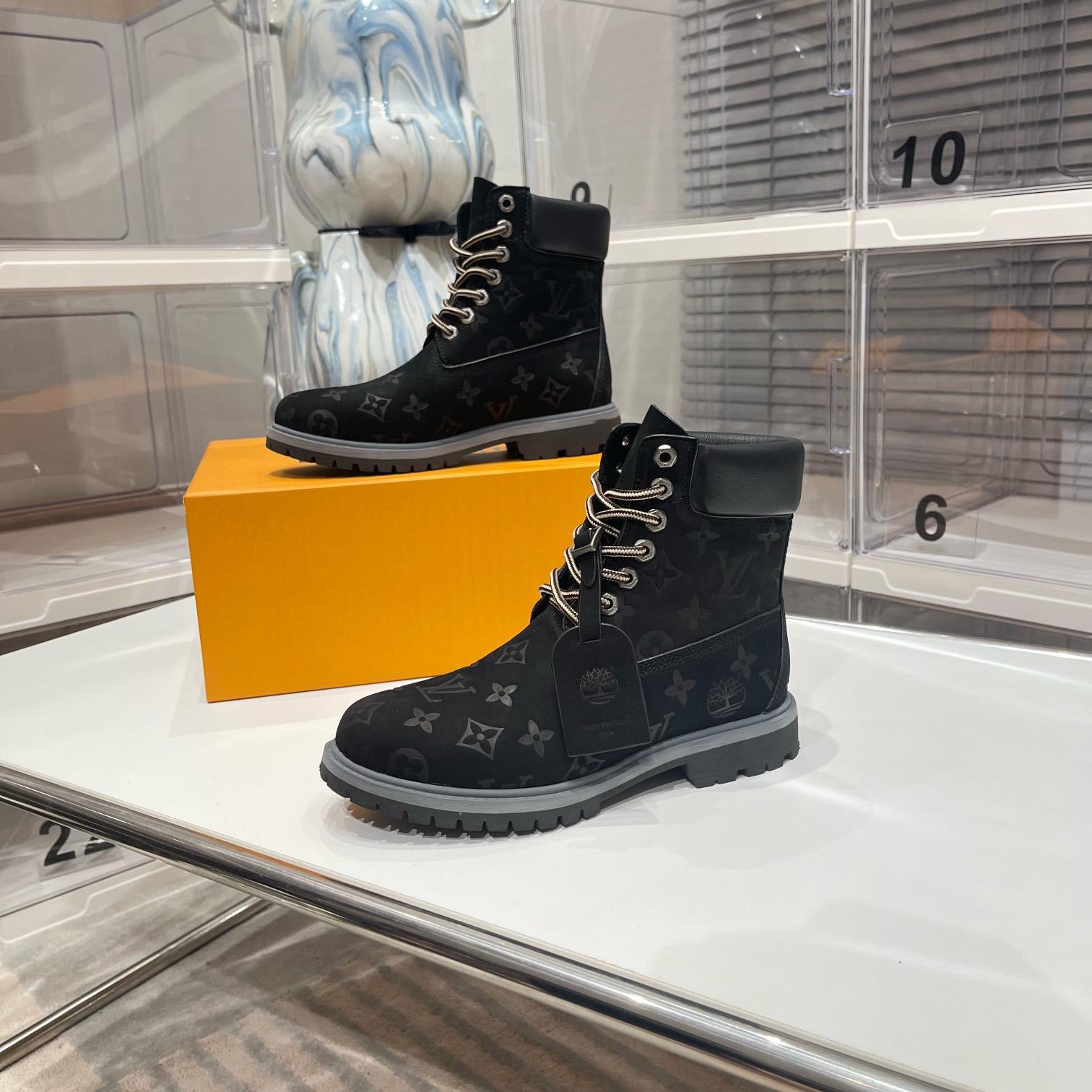 Louis Vuitton x Timberland Ankle Boot - PerfectKickZ