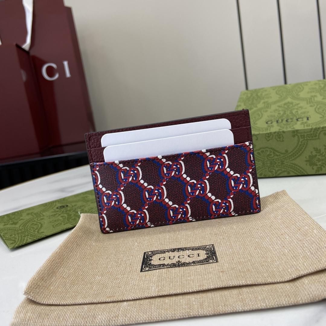 Gucci Card Case With GG Shadow - PerfectKickZ