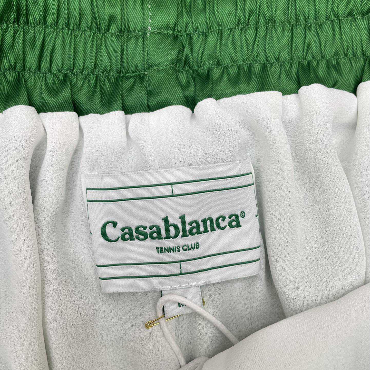 Casablanca Joyaux D'Afrique Satin Shorts   CA3509 - PerfectKickZ