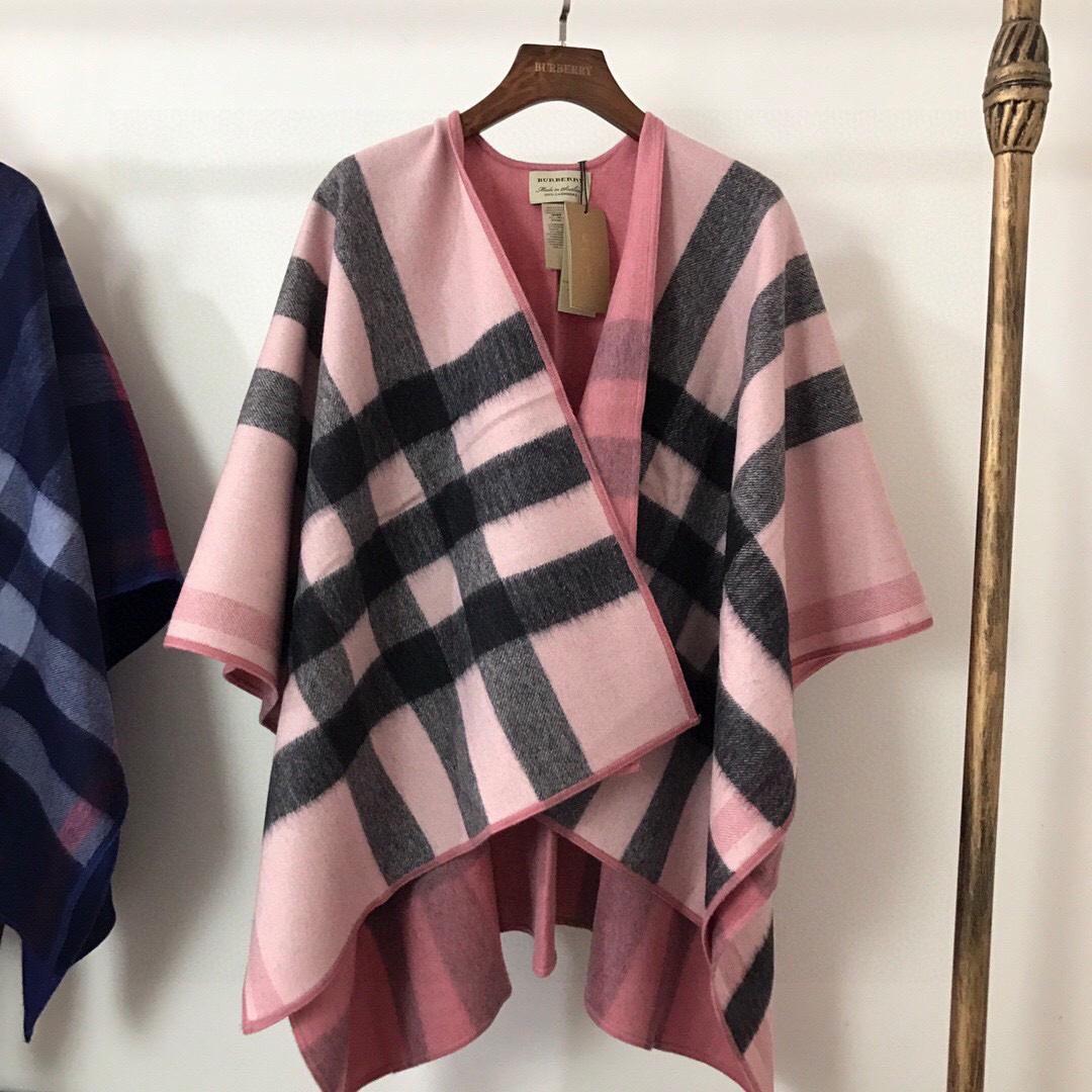 Burberry Charlotte Reversible Wool Felt Cape    140*140cm - PerfectKickZ