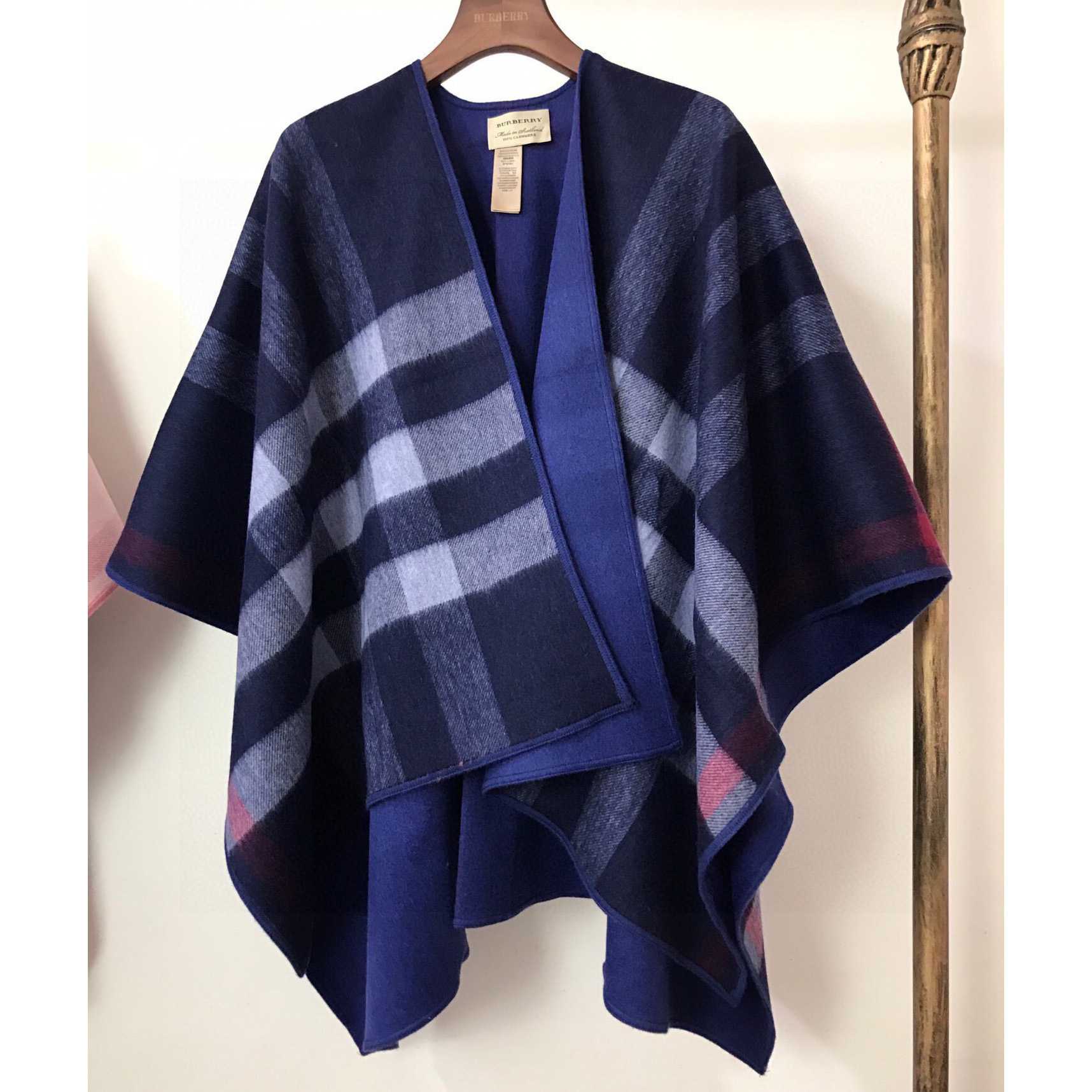 Burberry Charlotte Reversible Wool Felt Cape    140*140cm - PerfectKickZ