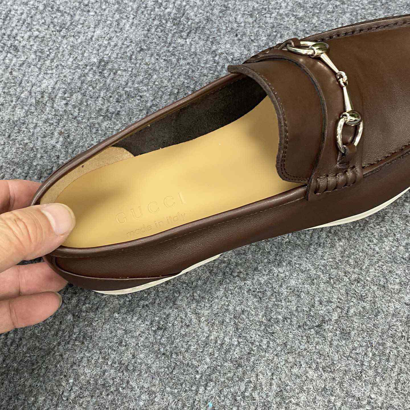 Gucci Men's Loafer With Horsebit - PerfectKickZ