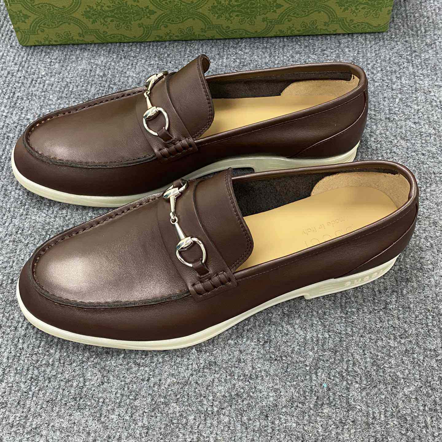 Gucci Men's Loafer With Horsebit - PerfectKickZ