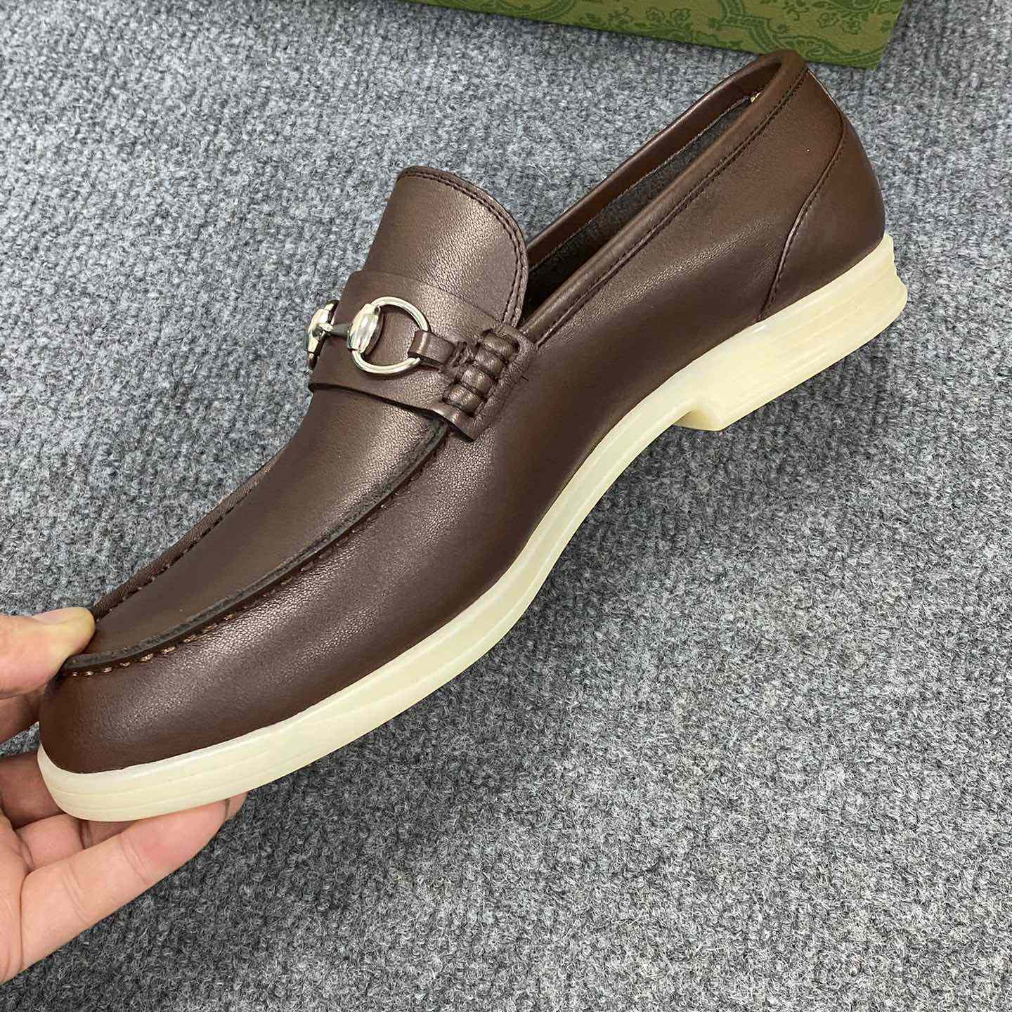 Gucci Men's Loafer With Horsebit - PerfectKickZ