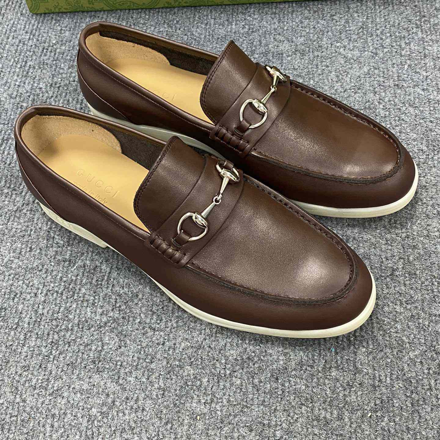 Gucci Men's Loafer With Horsebit - PerfectKickZ
