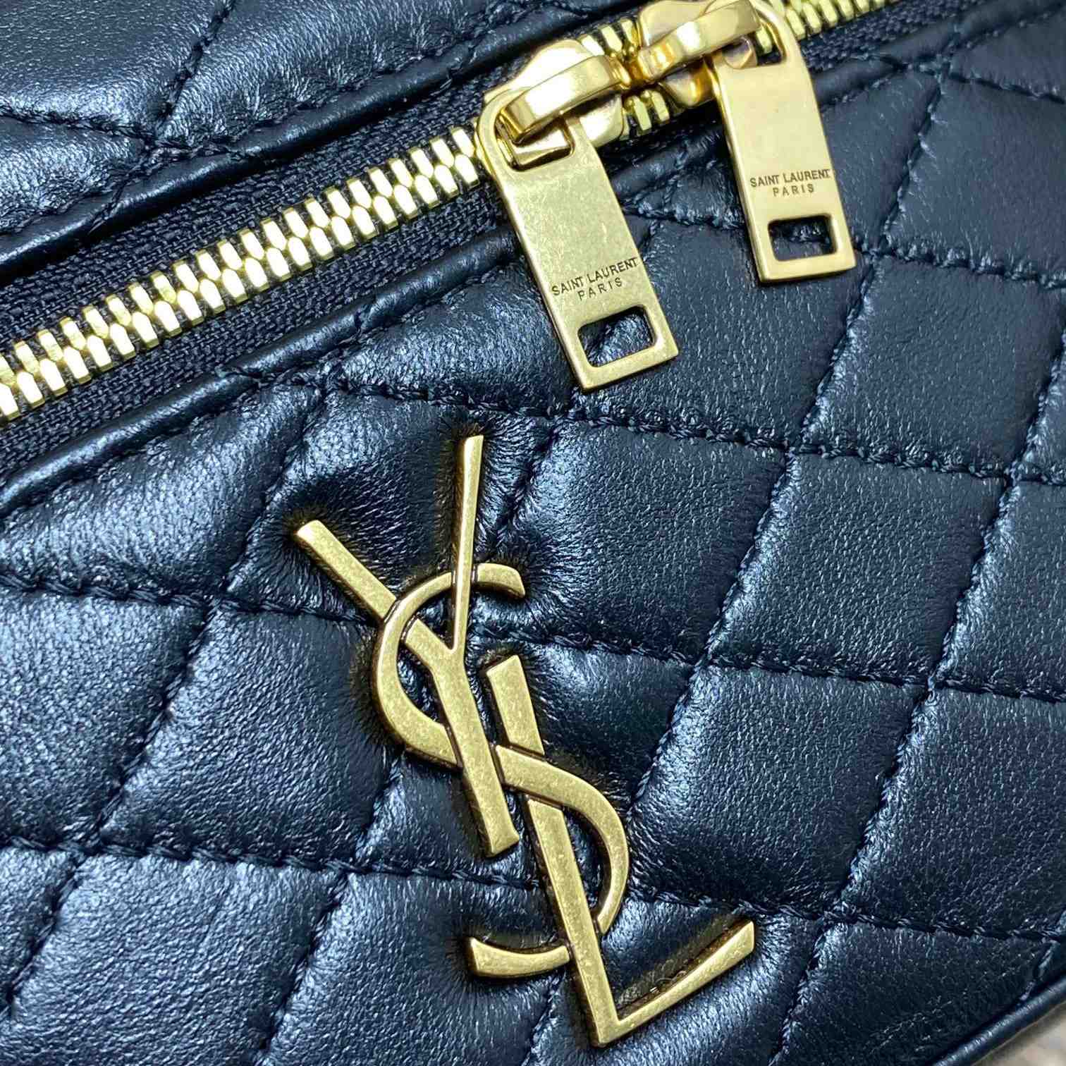 Saint Laurent Gaby Vanity Bag In Lambskin - PerfectKickZ