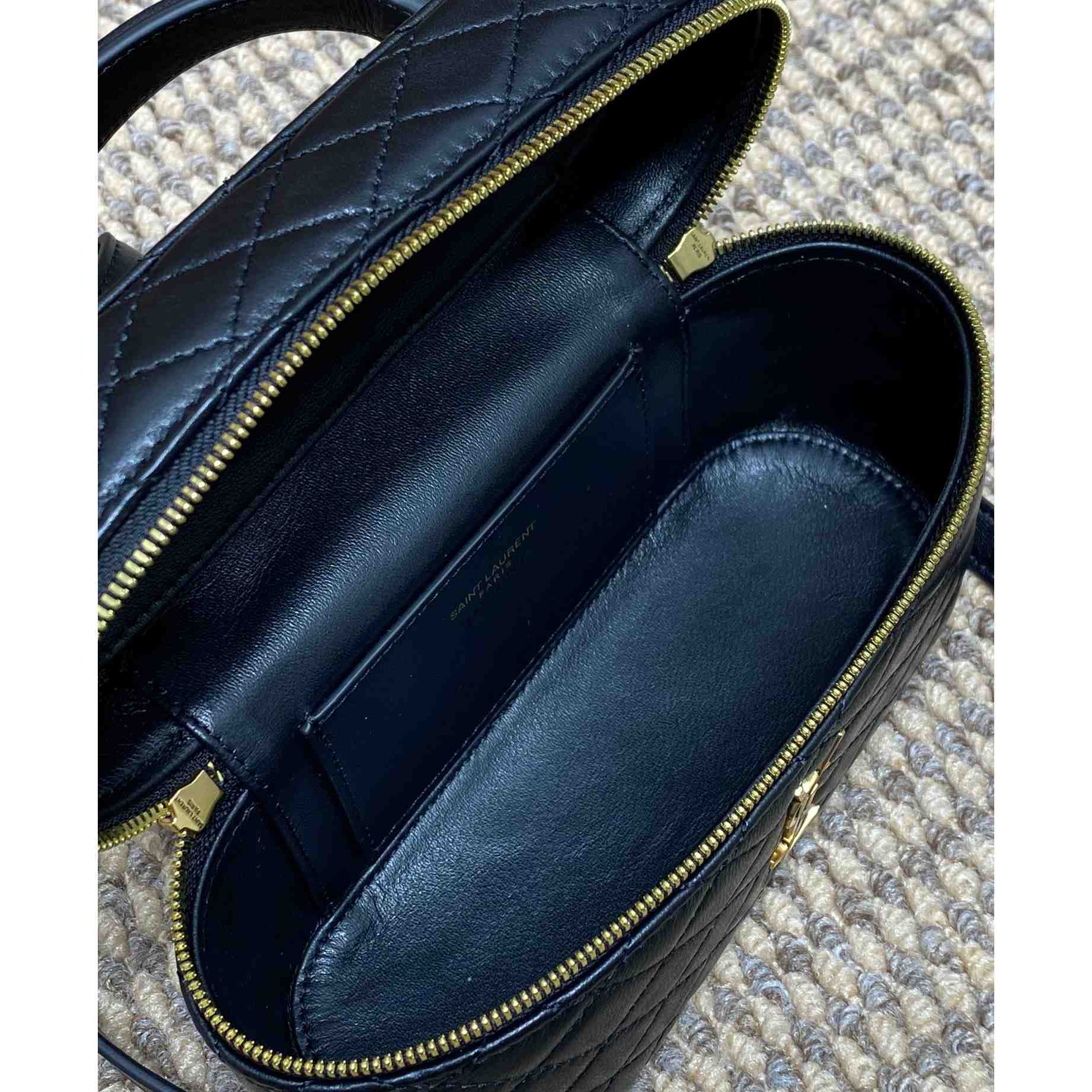 Saint Laurent Gaby Vanity Bag In Lambskin - PerfectKickZ