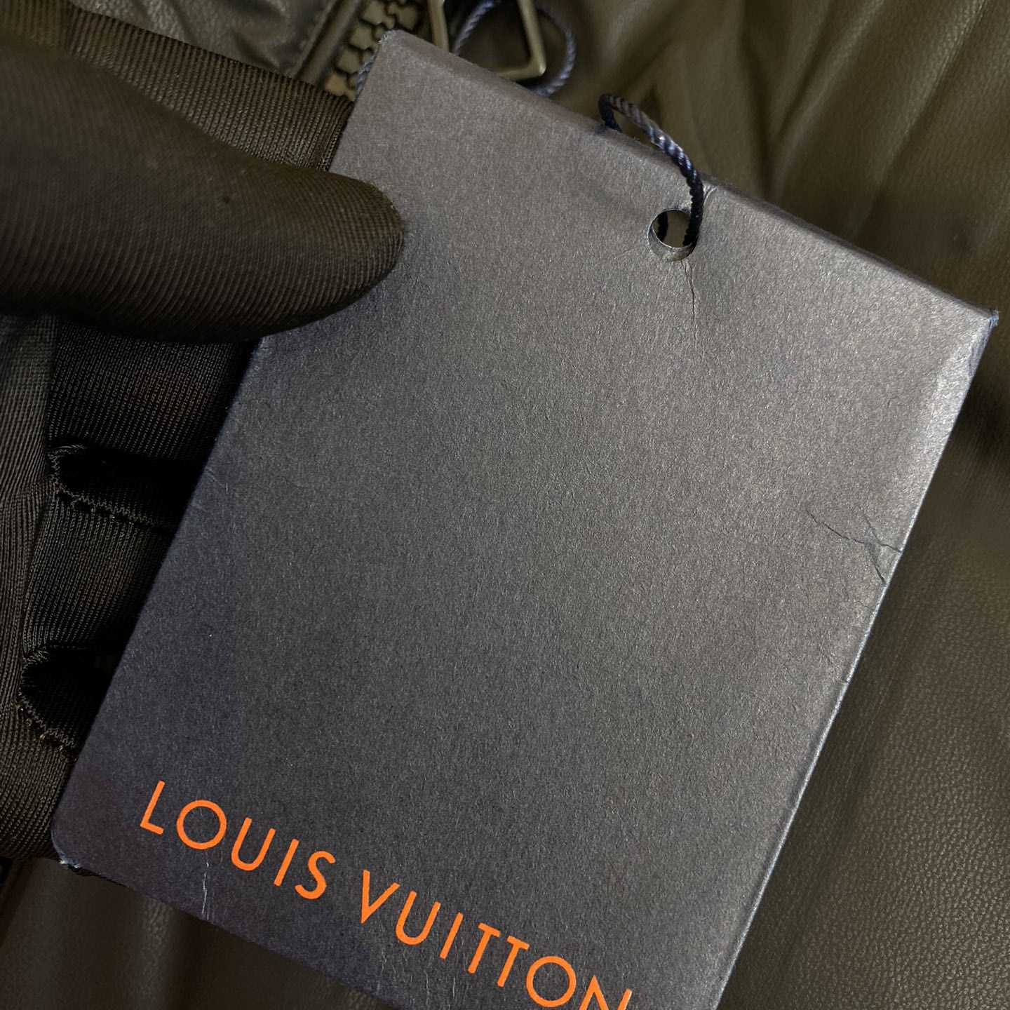 Louis Vuitton Monogram Leather Hooded Down Jacket             1AATKN              - PerfectKickZ