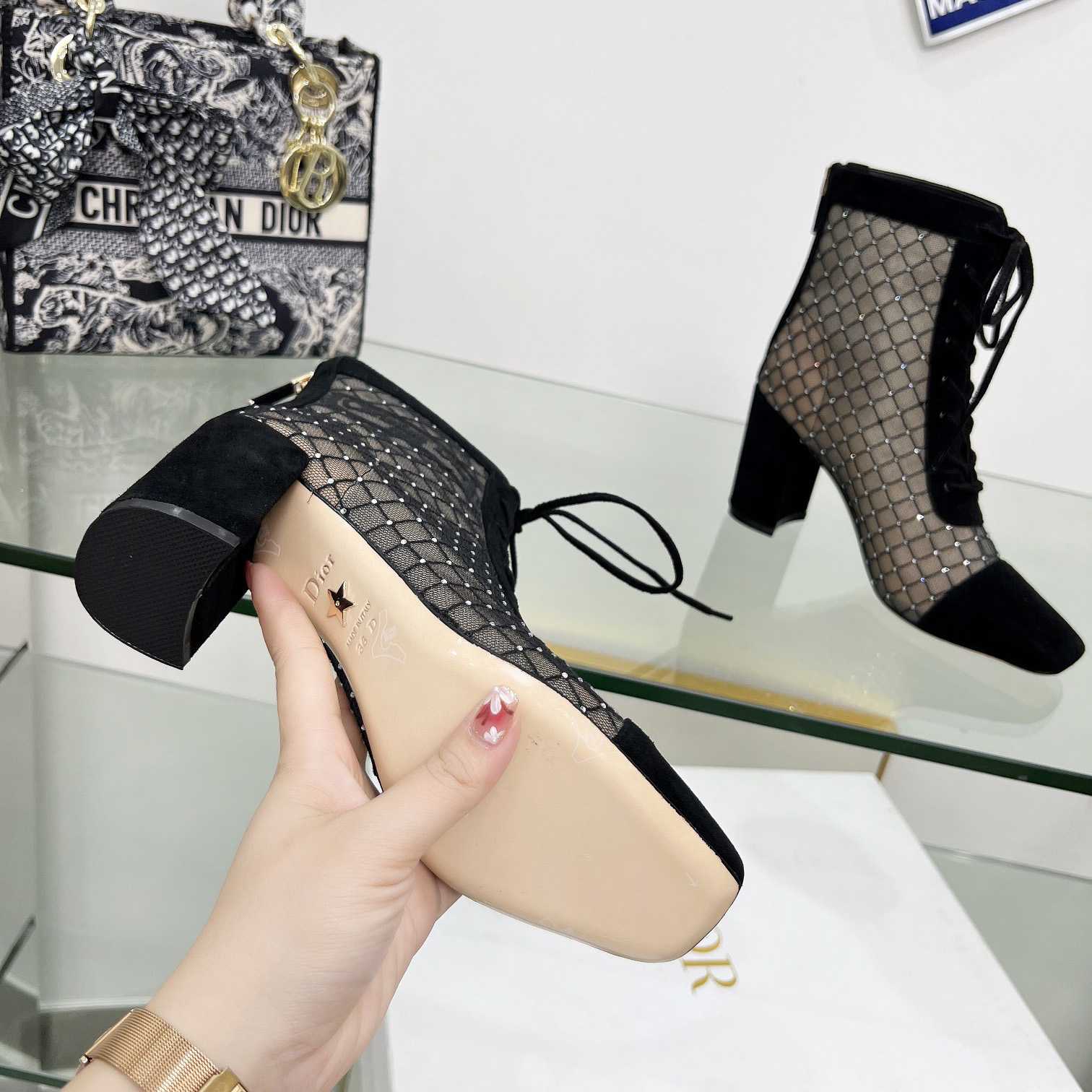 Dior Naughtily-D Heeled Ankle Boot - PerfectKickZ