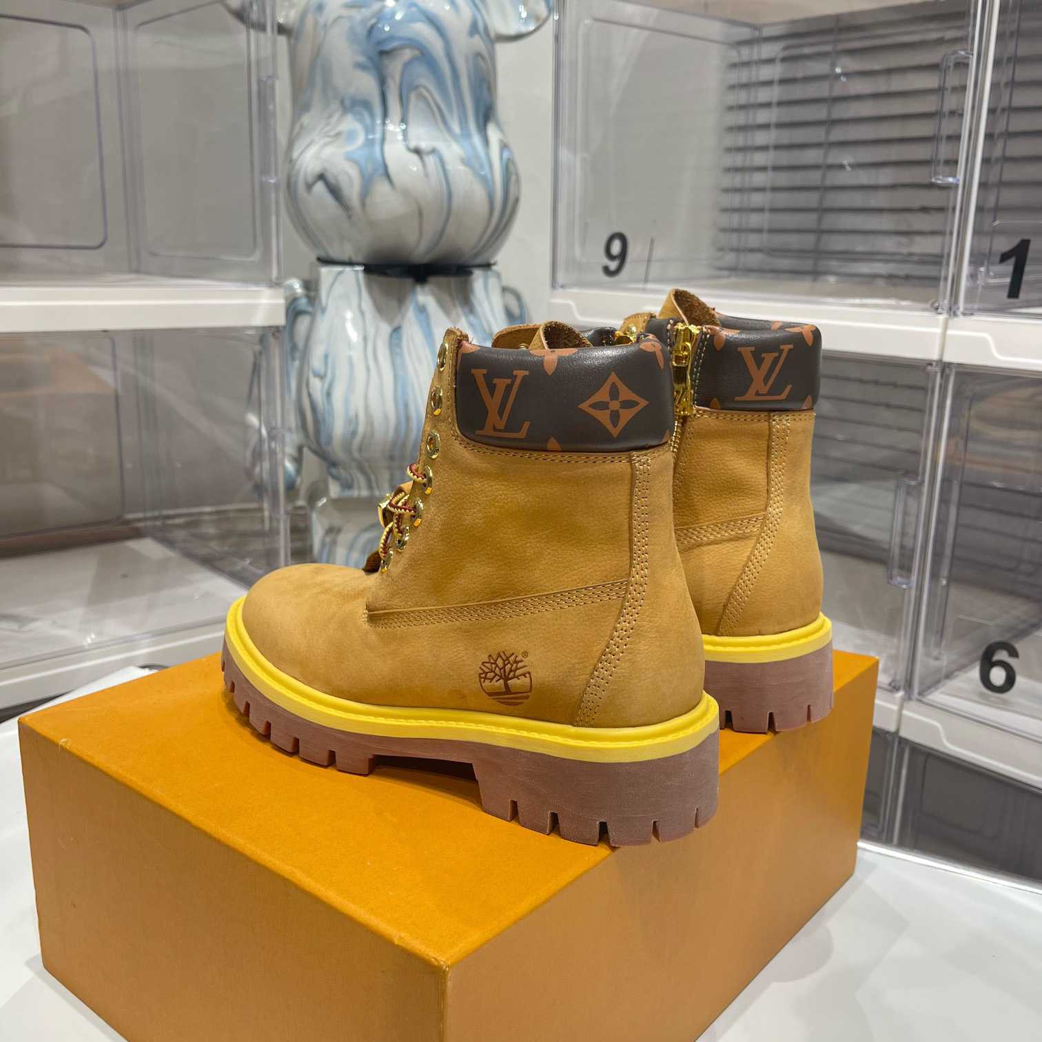 Louis Vuitton x 6 Inch Ankle Boot 'Wheat' - PerfectKickZ