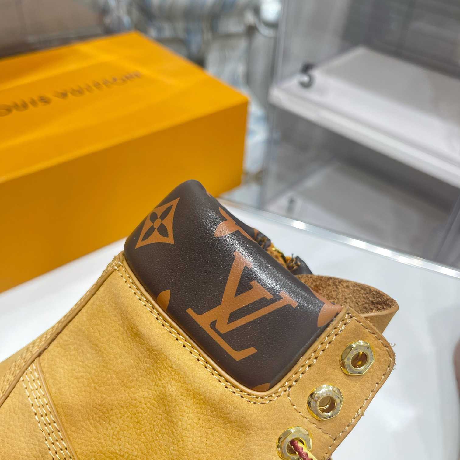 Louis Vuitton x 6 Inch Ankle Boot 'Wheat' - PerfectKickZ