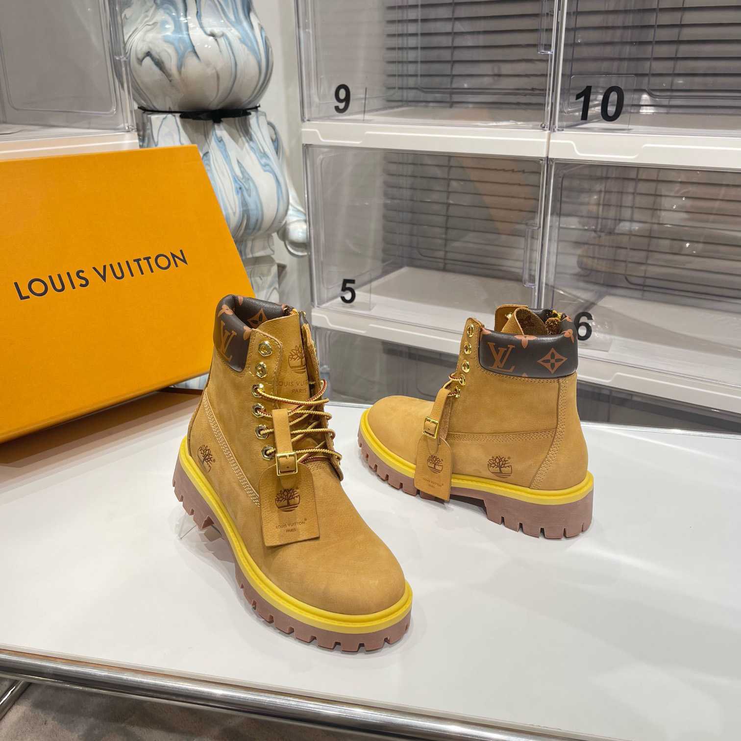 Louis Vuitton x 6 Inch Ankle Boot 'Wheat' - PerfectKickZ