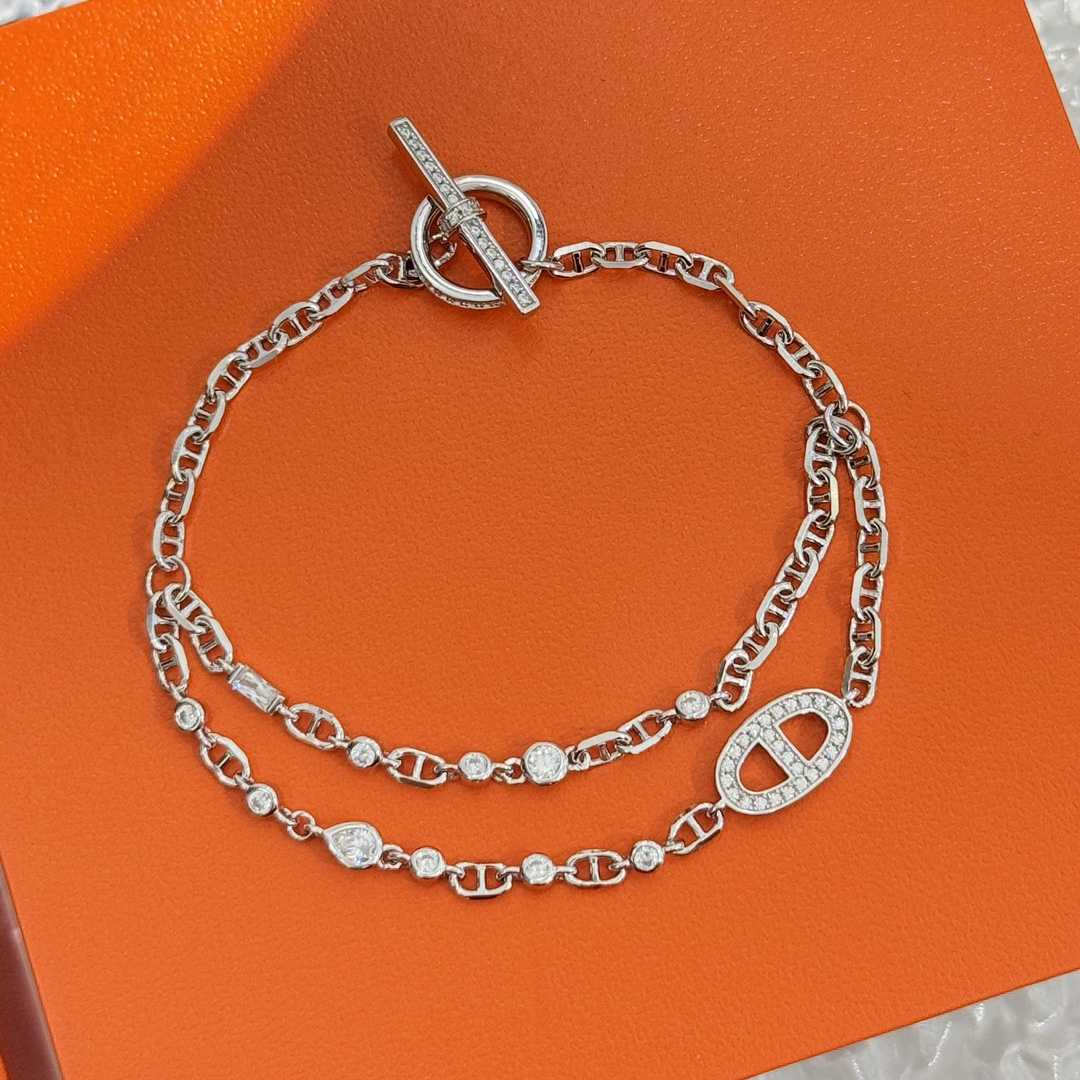 Hermes Chaine D'ancre Chaos Fancy Bracelet - PerfectKickZ