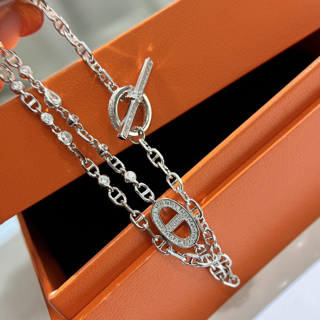 Hermes Chaine D'ancre Chaos Fancy Bracelet - PerfectKickZ