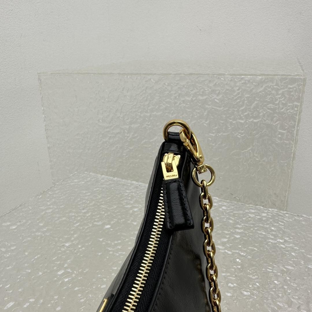 Prada Re-Edition 2005 Naplak Patent Leather Bag - PerfectKickZ