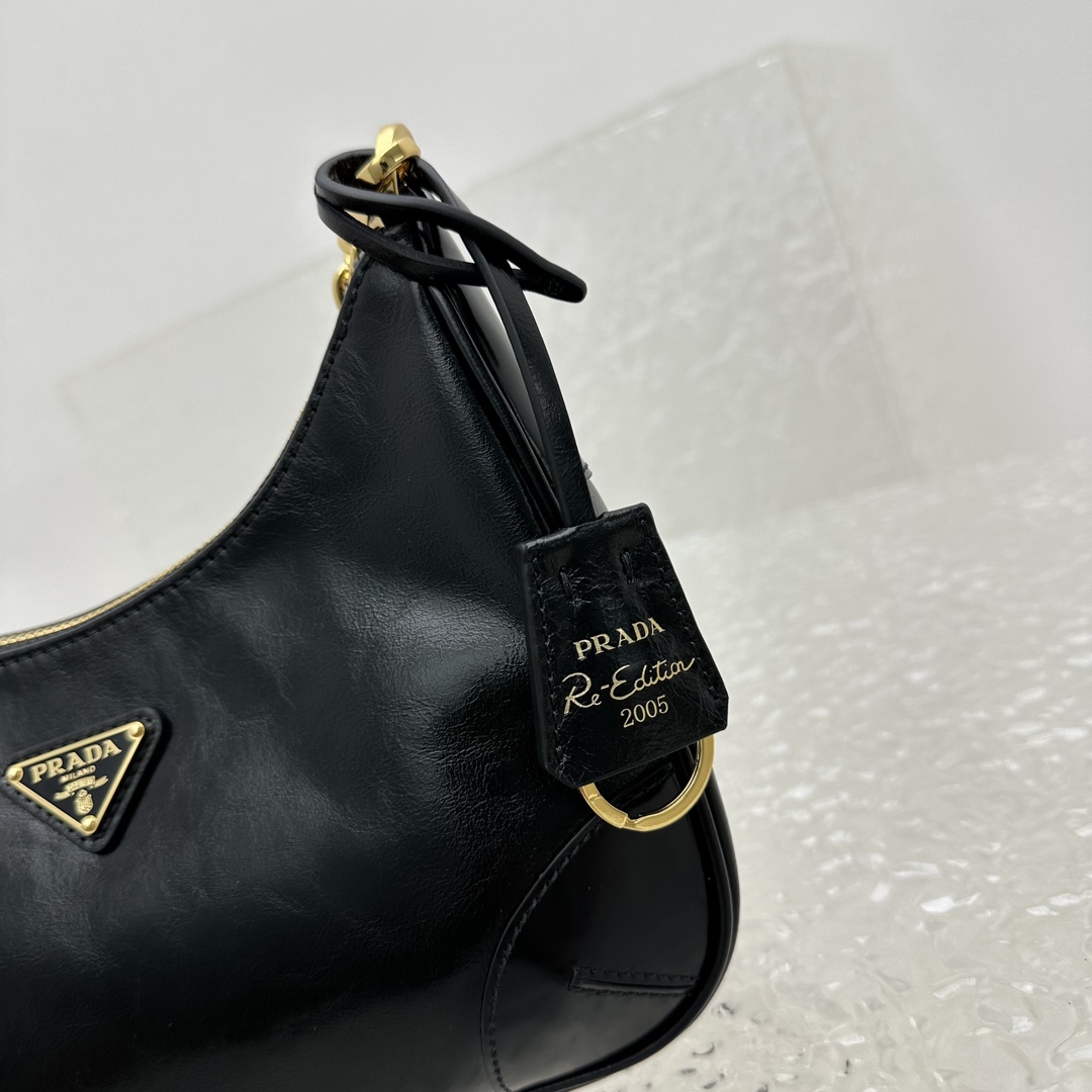 Prada Re-Edition 2005 Naplak Patent Leather Bag - PerfectKickZ