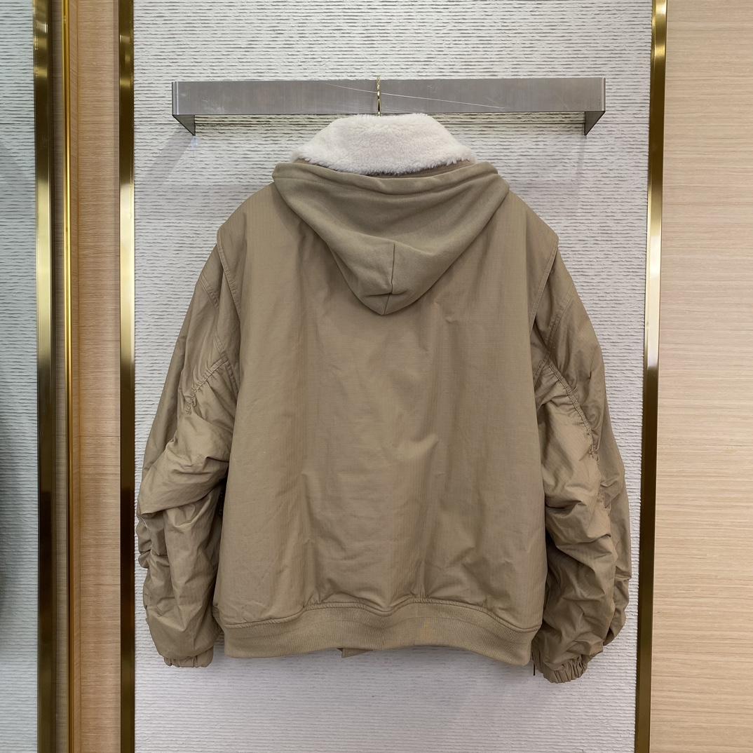 Balenciaga Hooded Bomber Jacket - PerfectKickZ
