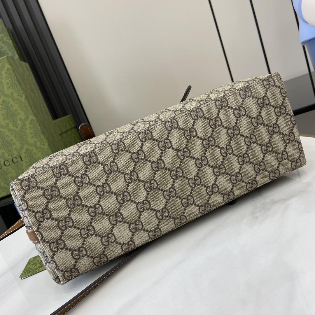 Gucci GG Emblem Small Tote Bag - PerfectKickZ