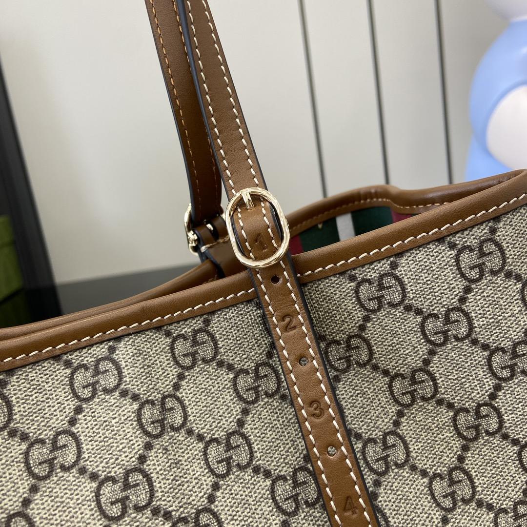 Gucci GG Emblem Small Tote Bag - PerfectKickZ