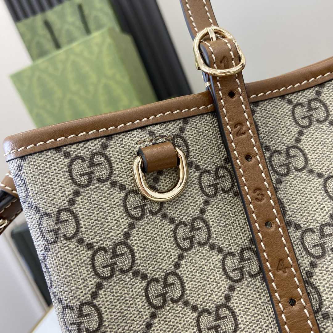 Gucci GG Emblem Small Tote Bag - PerfectKickZ