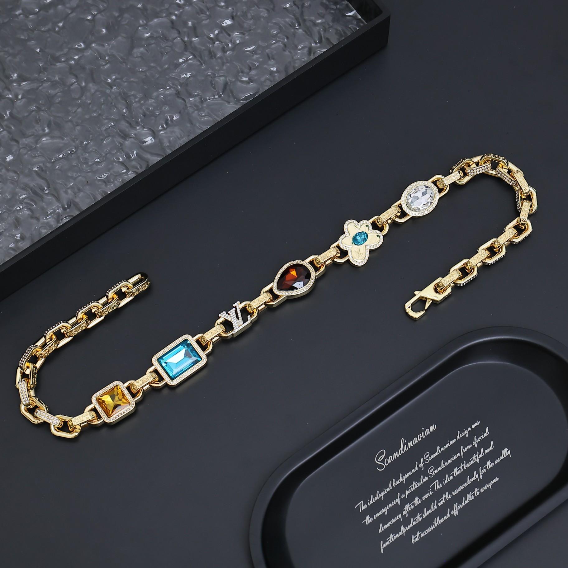 Louis Vuitton Paradise Stone Necklace  M01875 - PerfectKickZ
