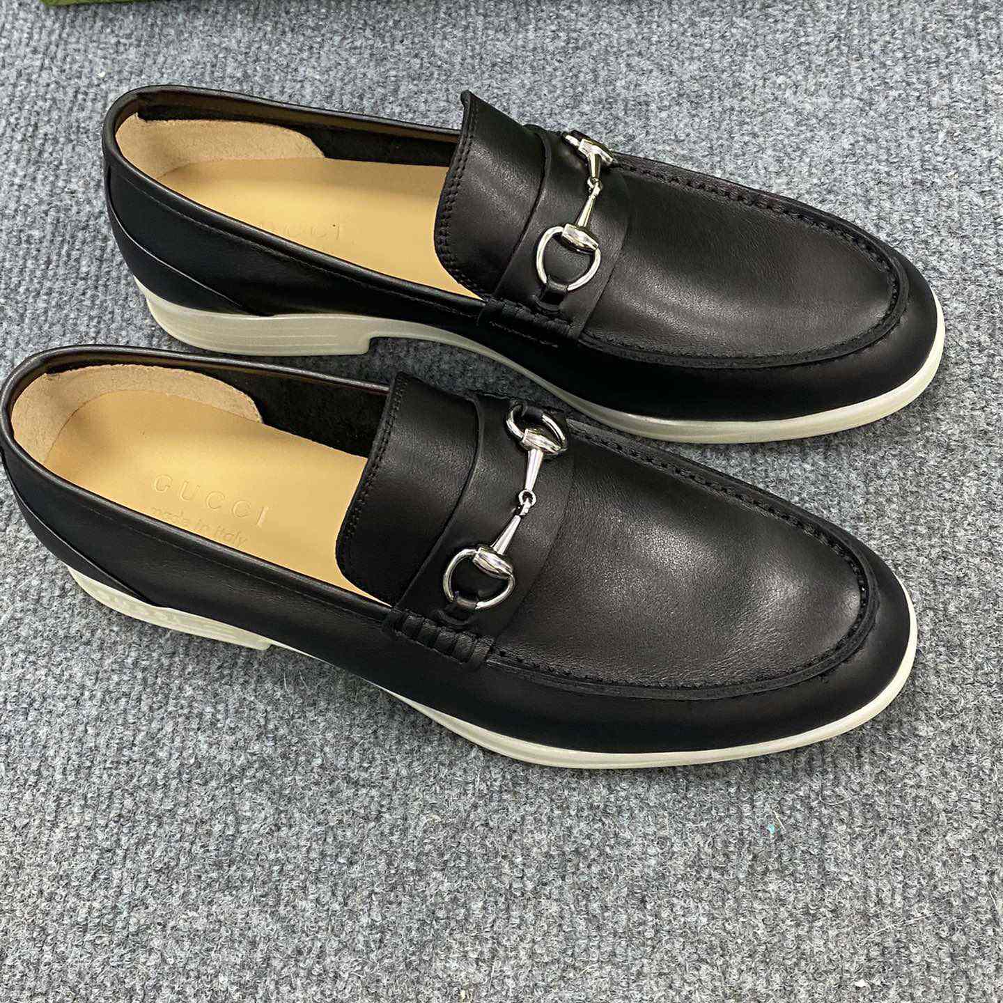 Gucci Men's Loafer With Horsebit - PerfectKickZ