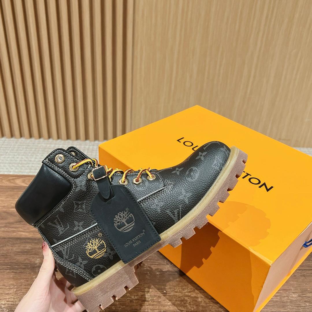 Louis Vuitton x Timberland Ankle Boot - PerfectKickZ