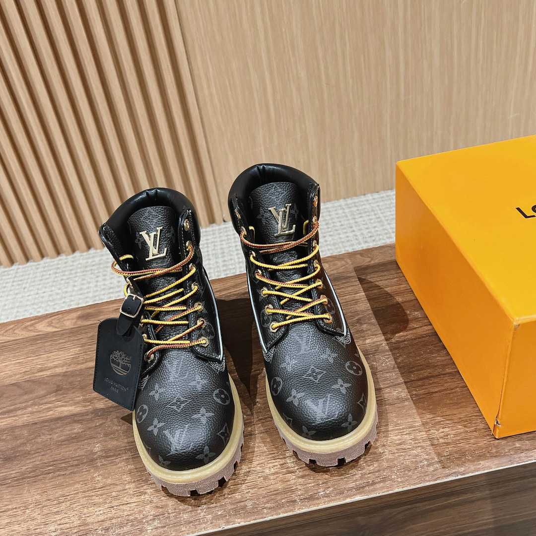 Louis Vuitton x Timberland Ankle Boot - PerfectKickZ