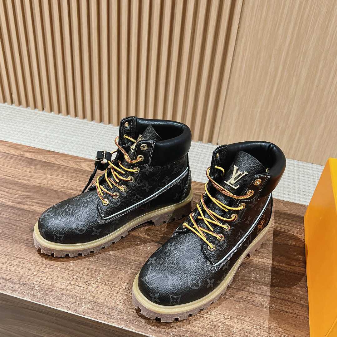 Louis Vuitton x Timberland Ankle Boot - PerfectKickZ