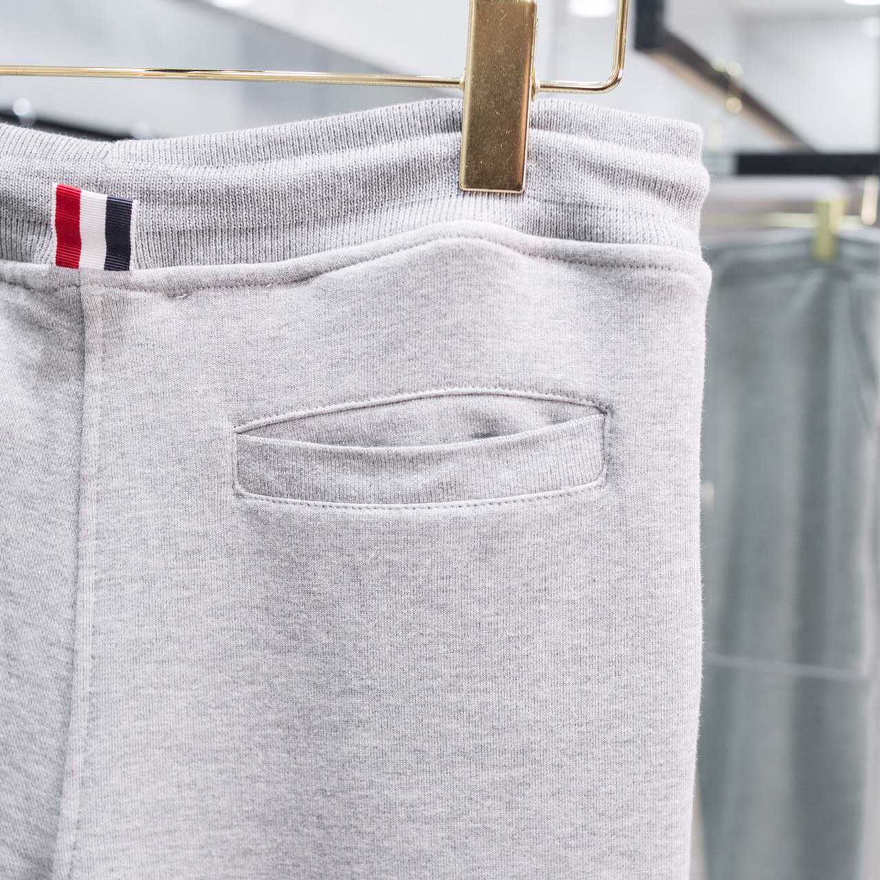 Thom Browne 4-Bar Cotton Track Pants - PerfectKickZ