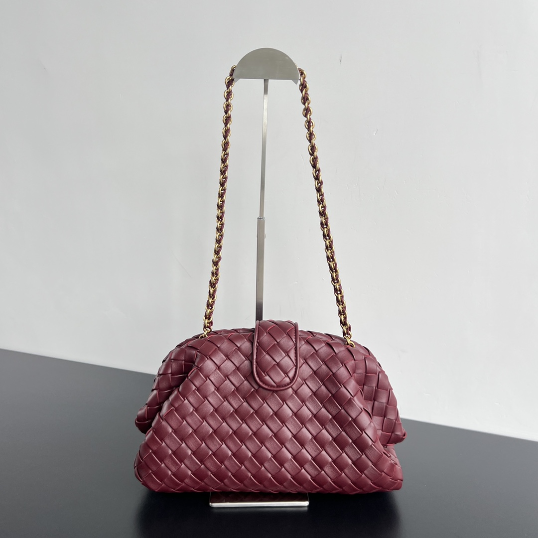 Bottega Veneta Teen Lauren 1980 With Chain   - PerfectKickZ