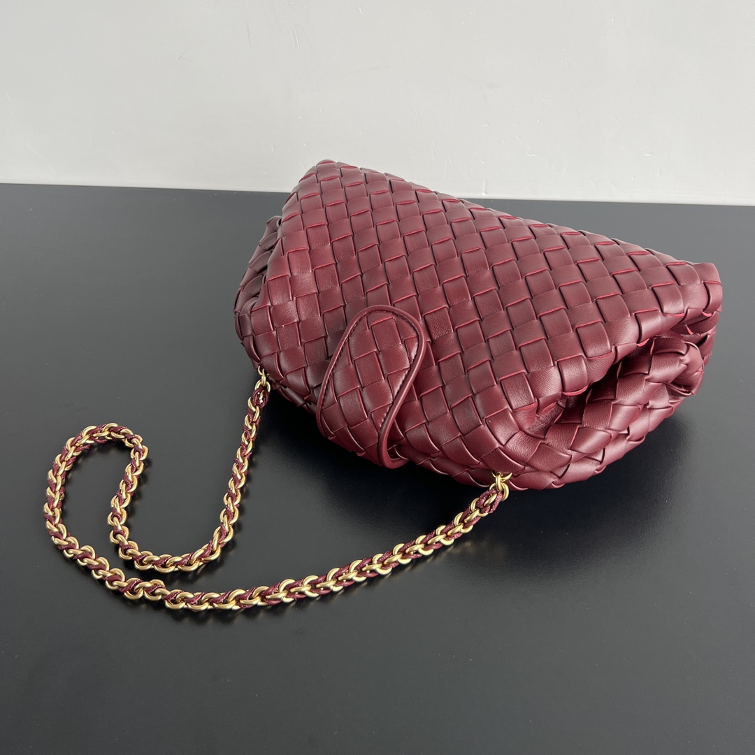 Bottega Veneta Teen Lauren 1980 With Chain   - PerfectKickZ