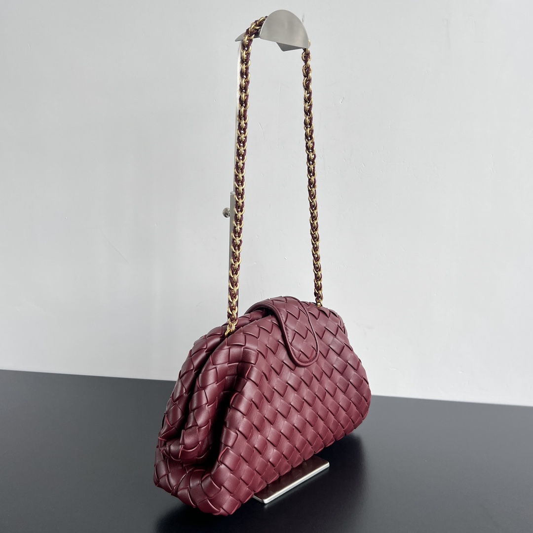 Bottega Veneta Teen Lauren 1980 With Chain   - PerfectKickZ