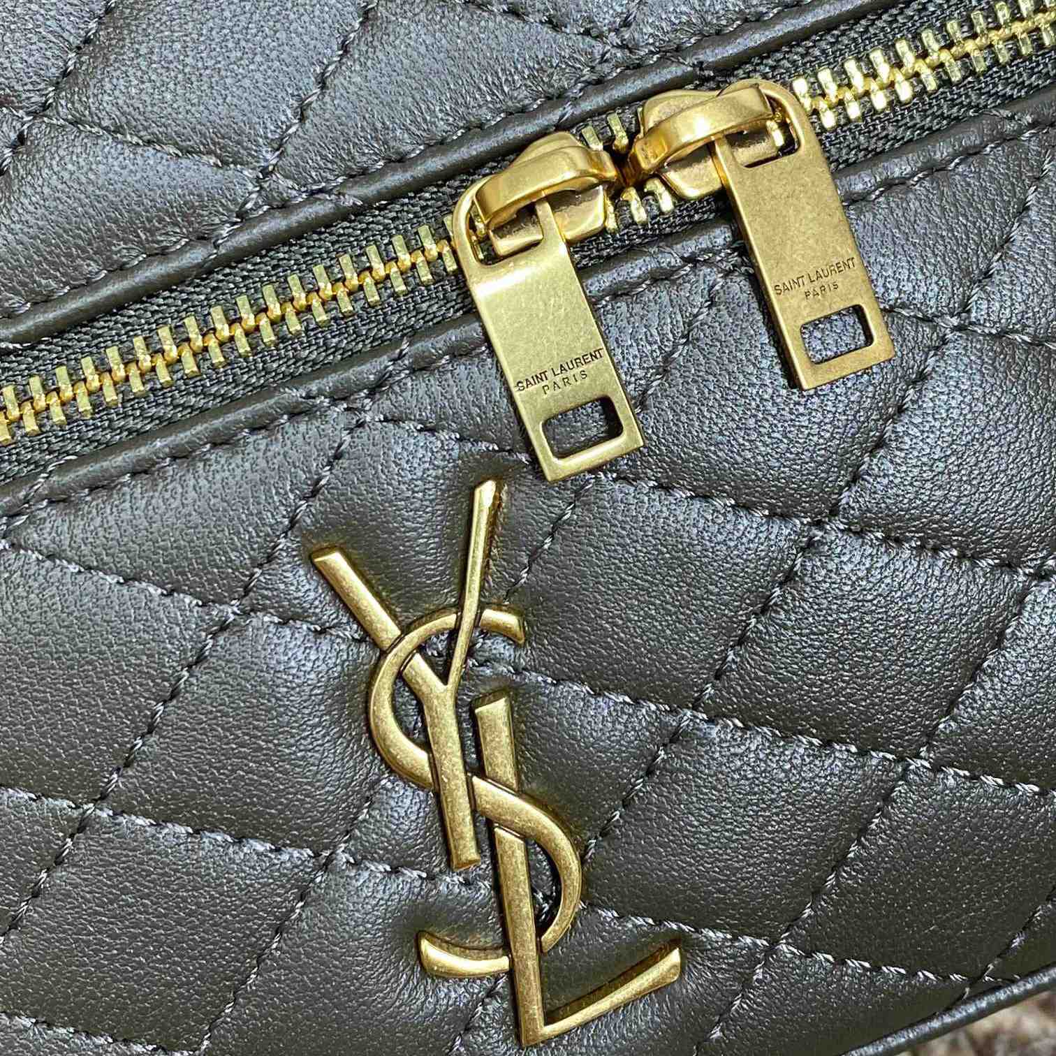 Saint Laurent Gaby Vanity Bag In Lambskin - PerfectKickZ