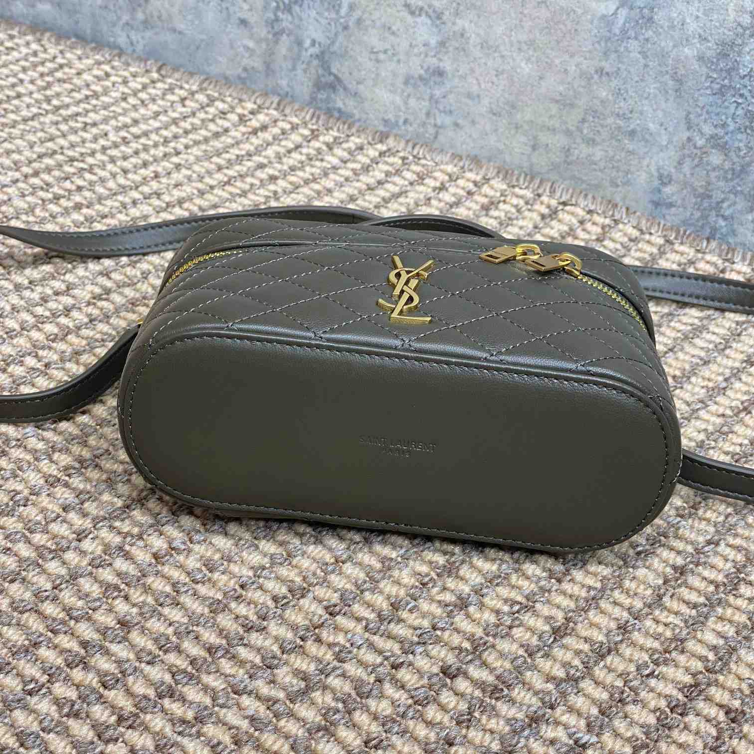Saint Laurent Gaby Vanity Bag In Lambskin - PerfectKickZ