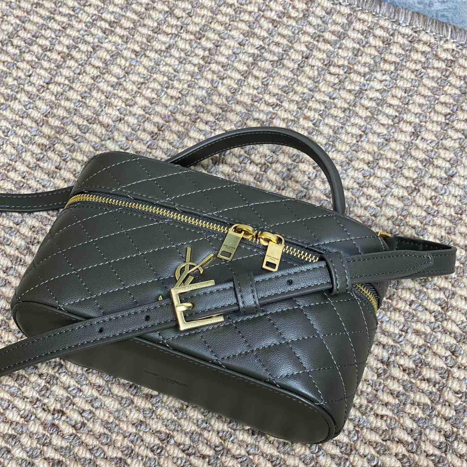Saint Laurent Gaby Vanity Bag In Lambskin - PerfectKickZ