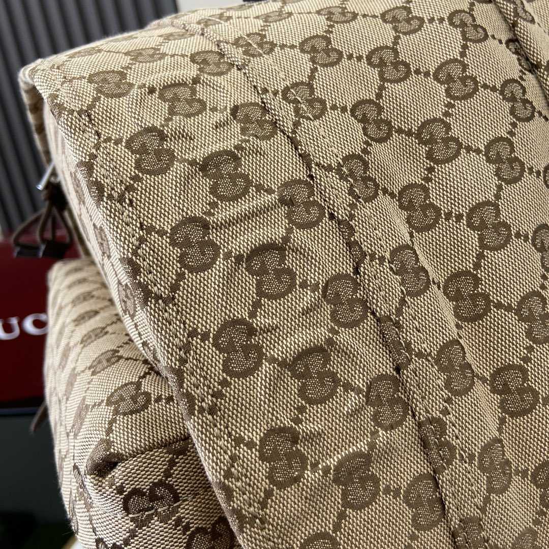 Gucci Medium Backpack With Gucci Logo - PerfectKickZ