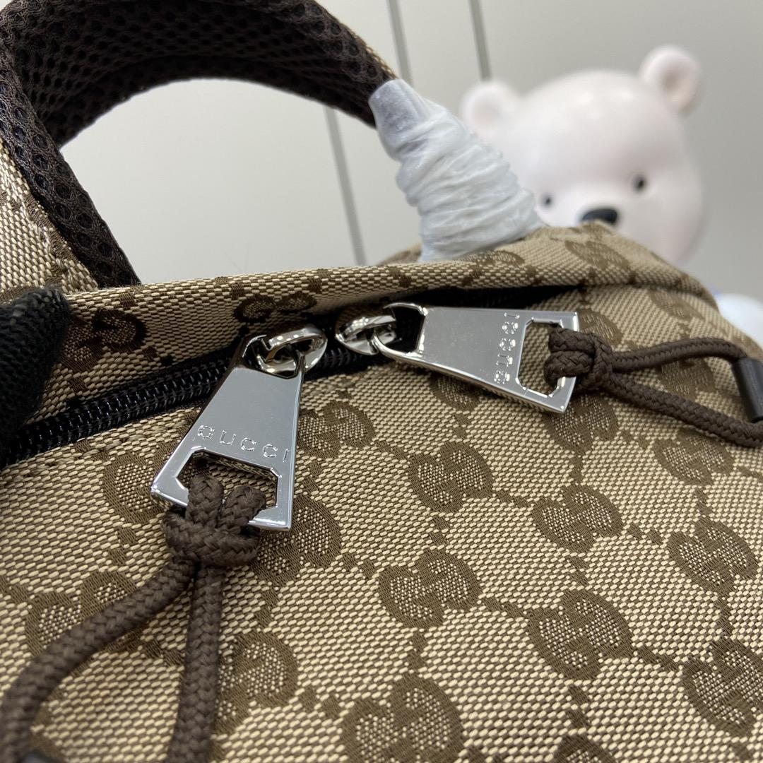 Gucci Medium Backpack With Gucci Logo - PerfectKickZ