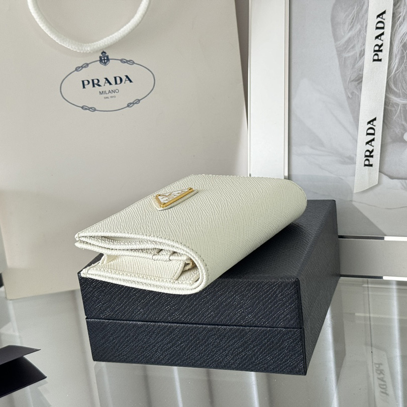 Prada Saffiano Leather Wallet    11.2x8.5cm - PerfectKickZ