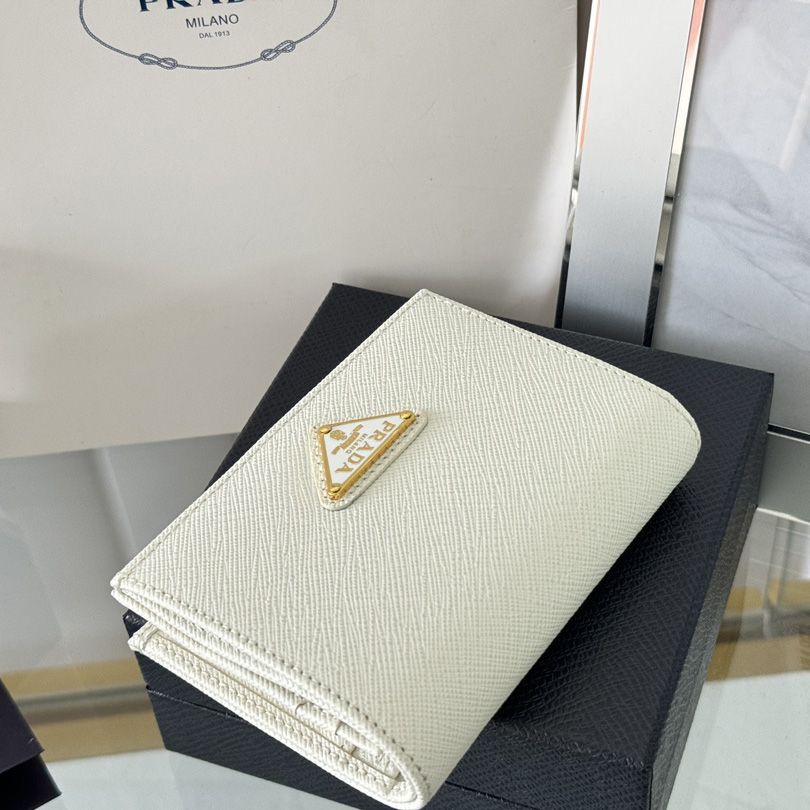 Prada Saffiano Leather Wallet    11.2x8.5cm - PerfectKickZ