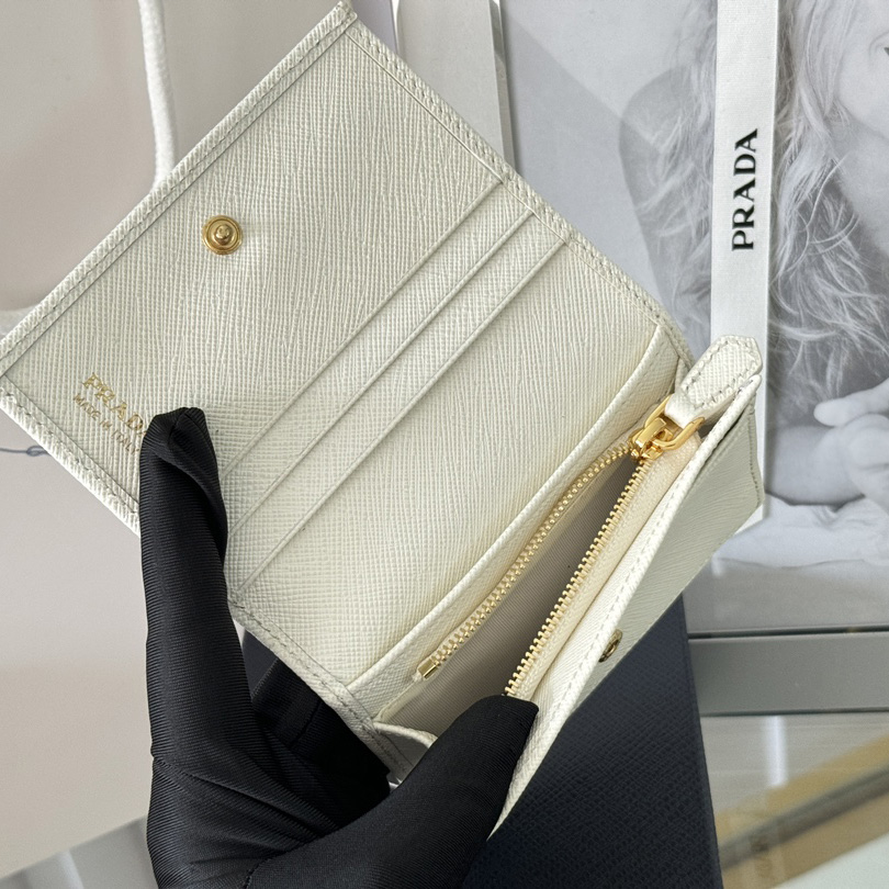 Prada Saffiano Leather Wallet    11.2x8.5cm - PerfectKickZ