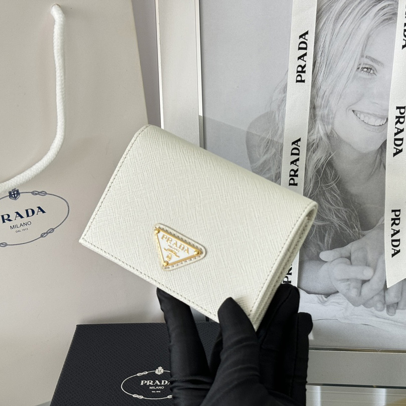 Prada Saffiano Leather Wallet    11.2x8.5cm - PerfectKickZ