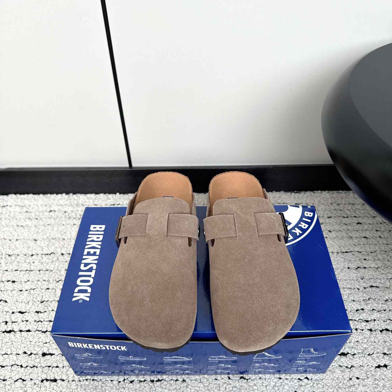 Birkenstock Boston Soft Footbed Suede Leather - PerfectKickZ